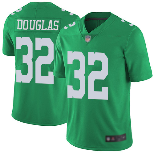 Men Philadelphia Eagles #32 Rasul Douglas Limited Green Rush Vapor Untouchable NFL Jersey Football->philadelphia eagles->NFL Jersey